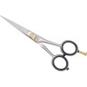 Прямые парикмахерские ножницы DEWAL BASIC STEP 5″ с микронасечками 3333/5N